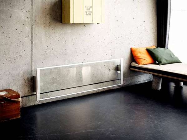 Прилича на обикновен стъклен панел