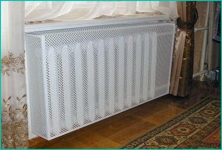 Алуминиев екран на радиатора