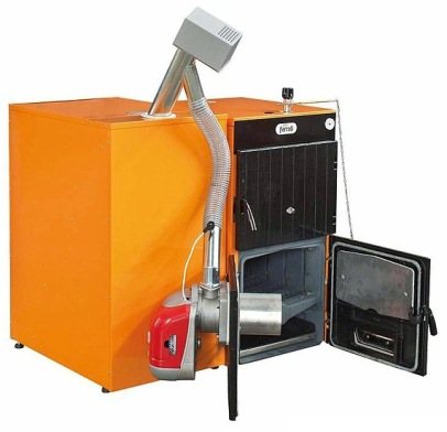 автоматичен пелетен котел