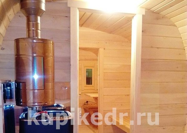 Резервоар за вода в нашата вана за барел Okta