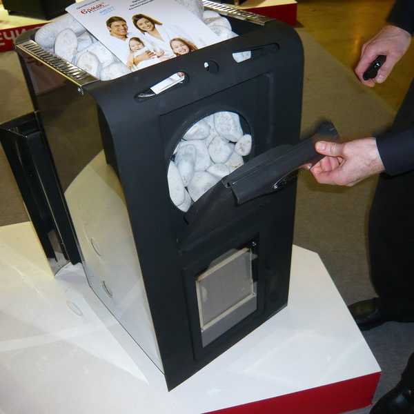 Печка за сауна със затворен нагревател