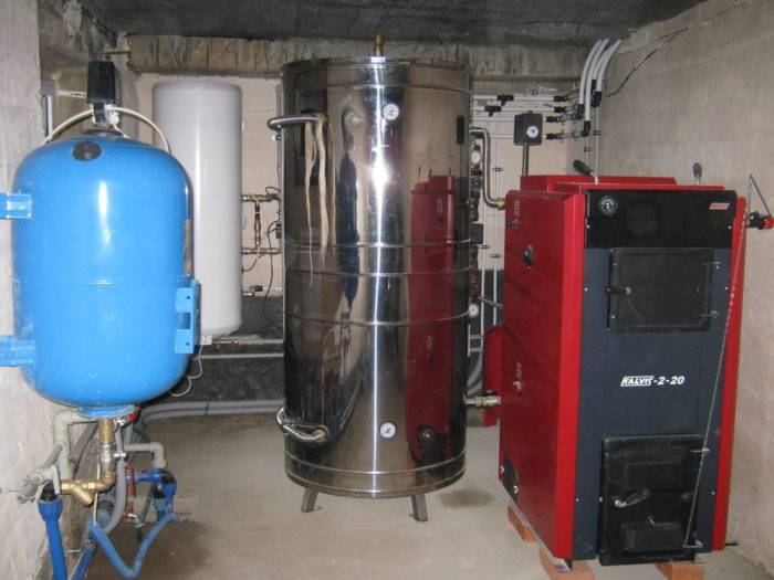 Буферен резервоар за отоплителни котли