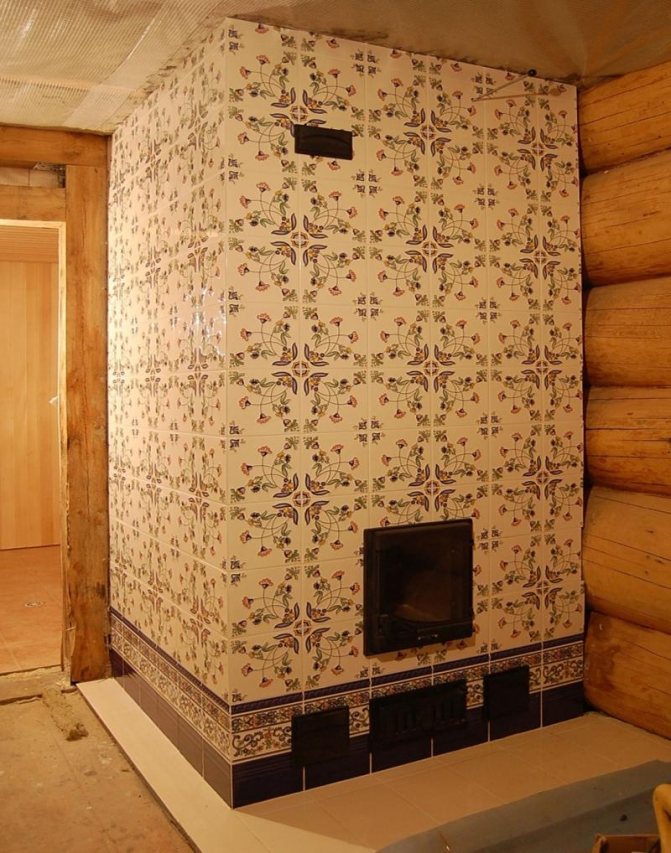 Как да фурнирираме тухлена печка