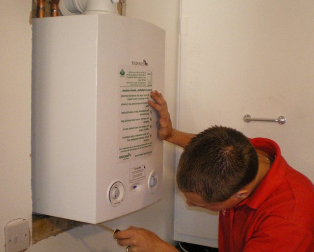 енергонезависими газови отоплителни котли, монтирани на стена с двоен кръг