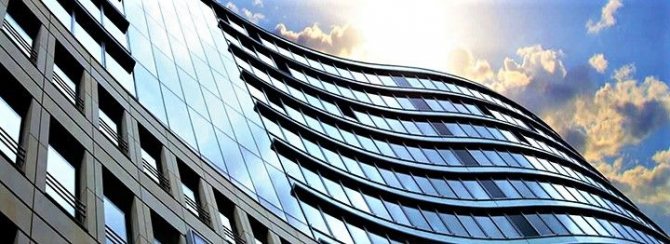 Фасаден филм в бизнес център