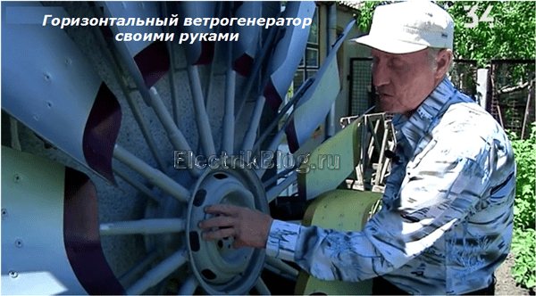 Направи си сам хоризонтален вятърен генератор