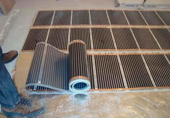 инфрачервен филм за подово отопление