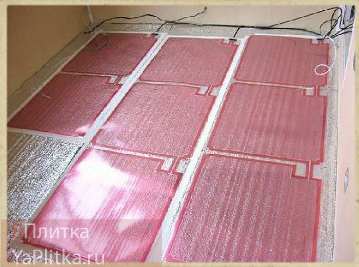 инфрачервен под под плочките