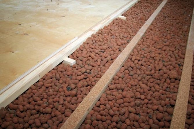 Използване на експандирана глина като изолация