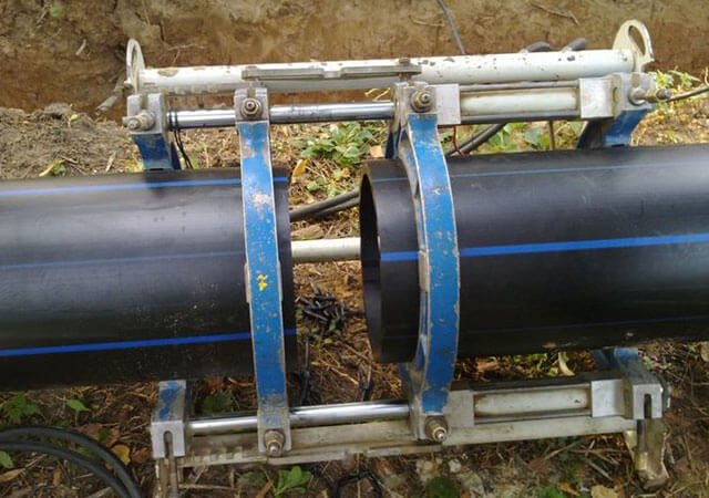 как да запоя полиетиленови тръби