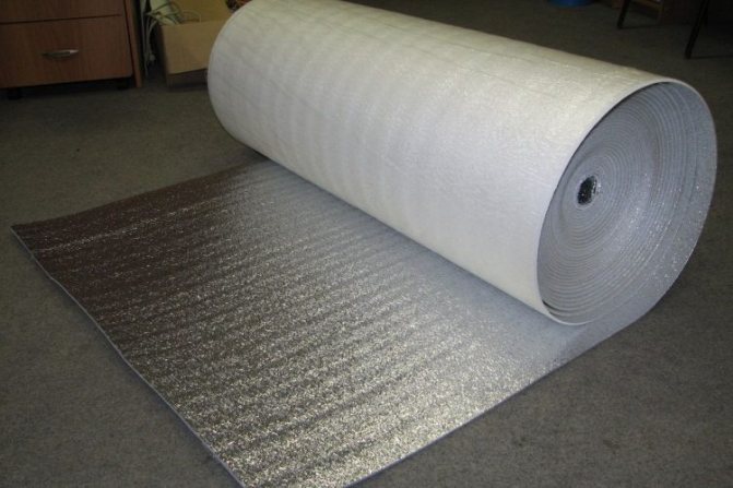 Как изглежда материалът пенофол?