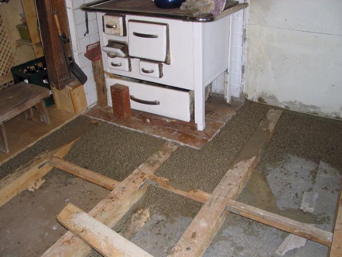 експандирана глина като изолация на стени