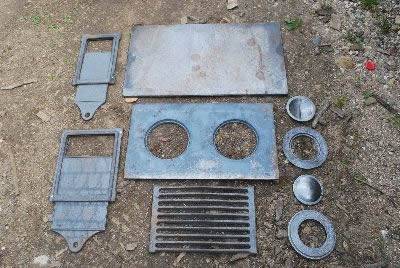 Тухлена нагревателна плоча