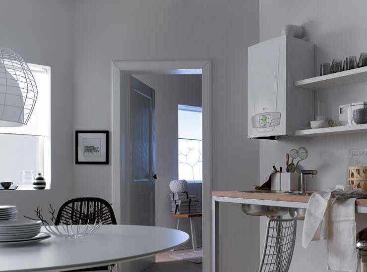 Котелът Baksi изглежда страхотно