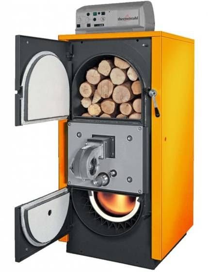 бойлер с отделение за дърва