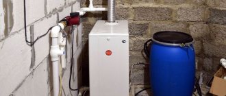 Котелно помещение с котел Kiturami