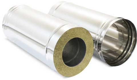 Монтаж на комин от неръждаема стомана: видове модули, особености на работата