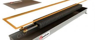 монтаж на подови конвектори