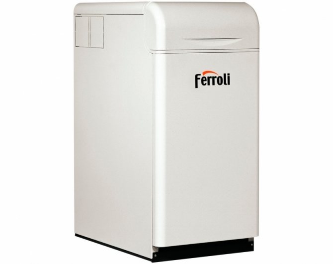 Настолен модел на атмосферен котел Ferroli