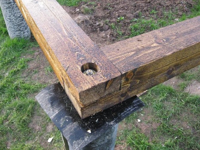 долна лента с анкерен болт