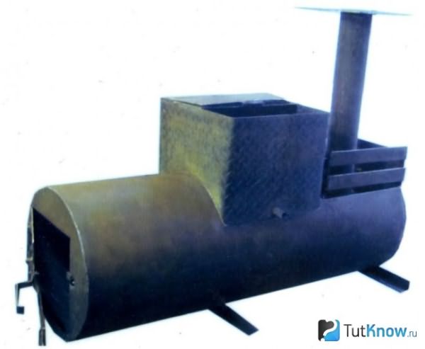 Печка за баня от тръба