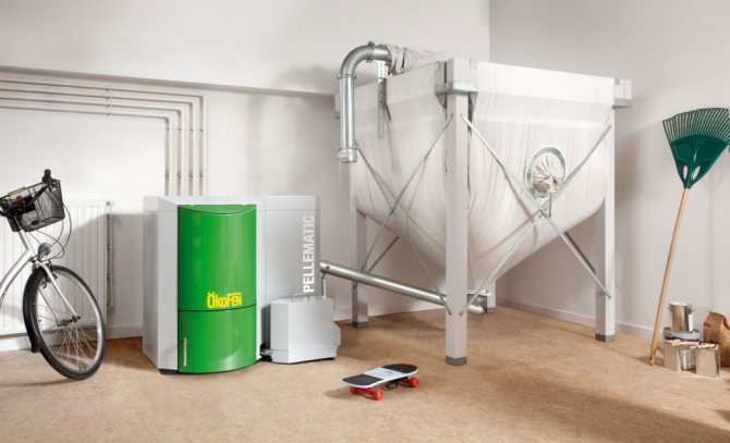 Котел на пелети
