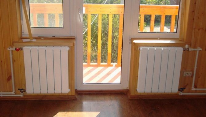 Свързване на радиатори от двете страни в задънена улица