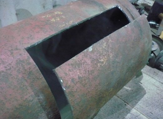 Показано как изрязах балон