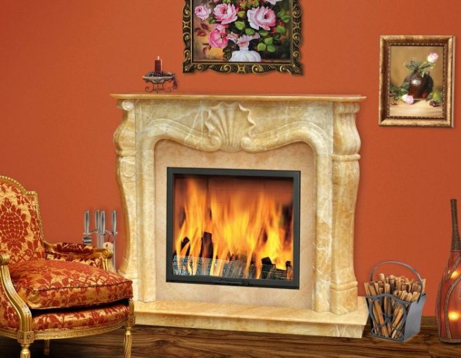 Портал за камина