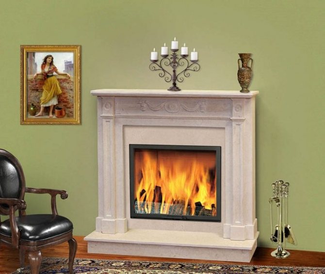 Портал за камина