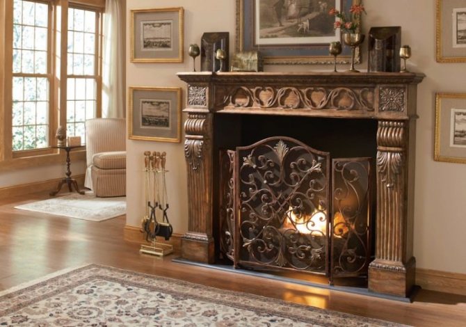 Портал за камина