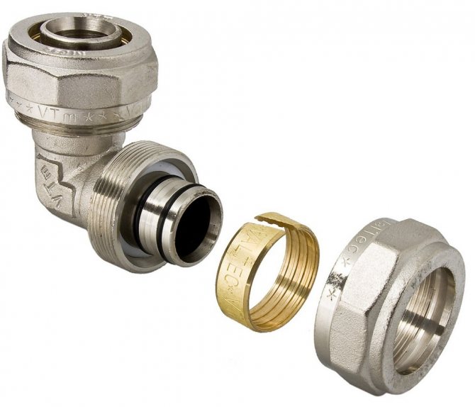 размери на металопластикови тръби с компресионни фитинги