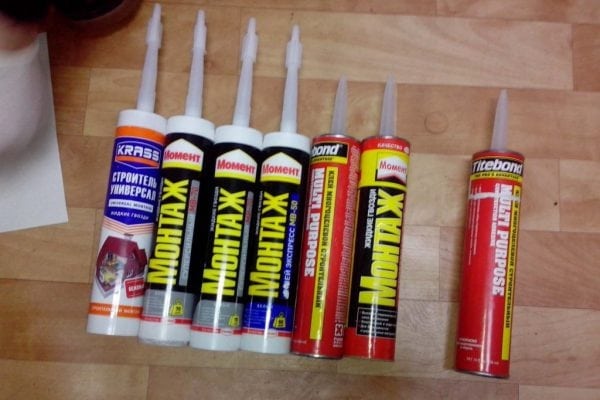 Видове лепила за пяна