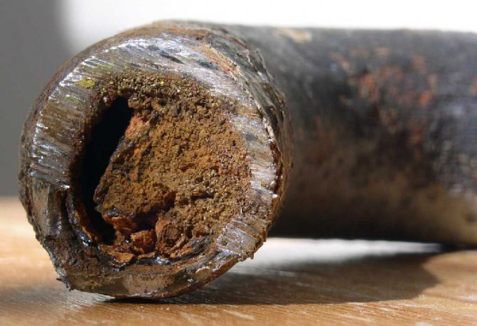 ръжда вътре