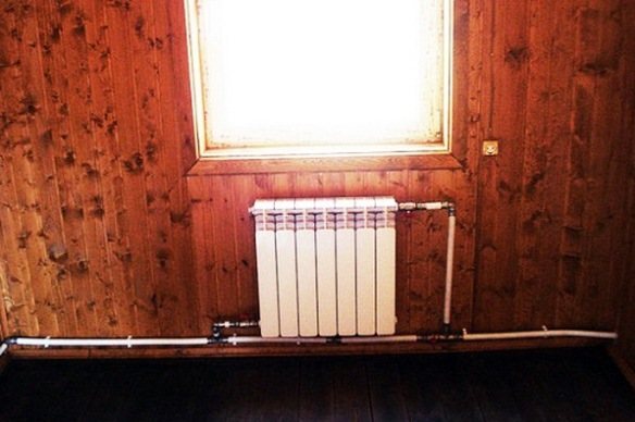 Схема на двутръбна отоплителна система