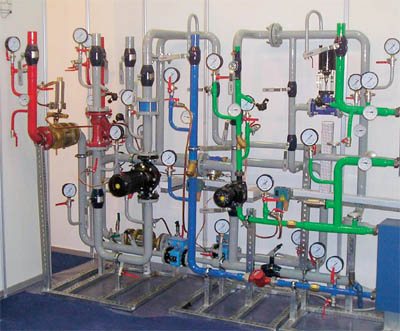 схема на отоплителния блок на асансьора