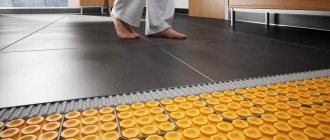 Електрическа схема за водно подово отопление. Ръководство за свързване на системата към комуникации