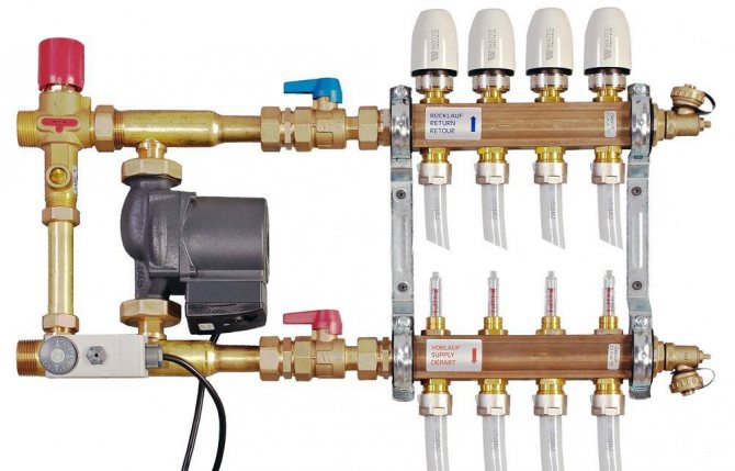 Електрическа схема за водно подово отопление: версии и ръководство на устройството