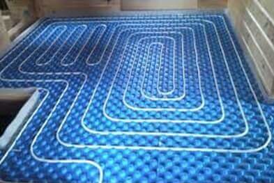 Методи за полагане на тръби с водно отопление