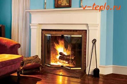 Стъкло за камина