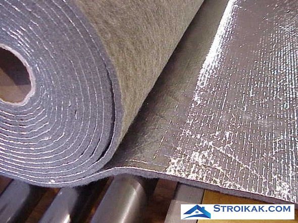 Топлоизолация с фолио