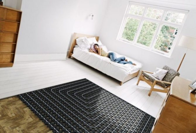 Топъл под в спалнята