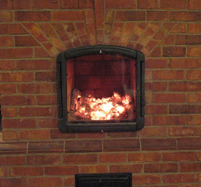 Пещна пещ - доизгаряне на дърва за огрев