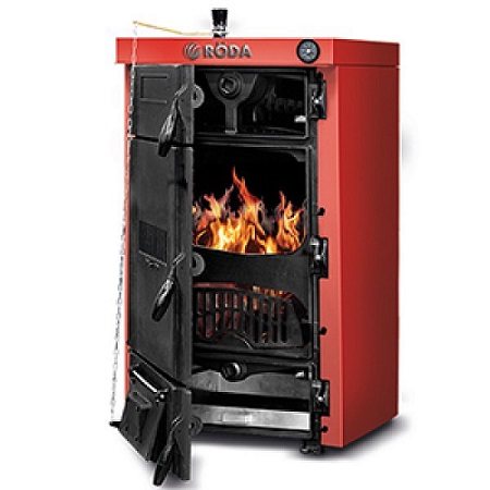 Котел на твърдо гориво (дънно горене)