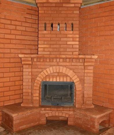 Ъглова камина