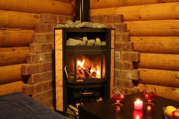 Ъглови камини