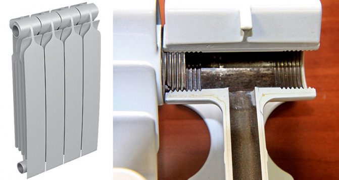 монтаж на биметални радиатори (главен ключ)