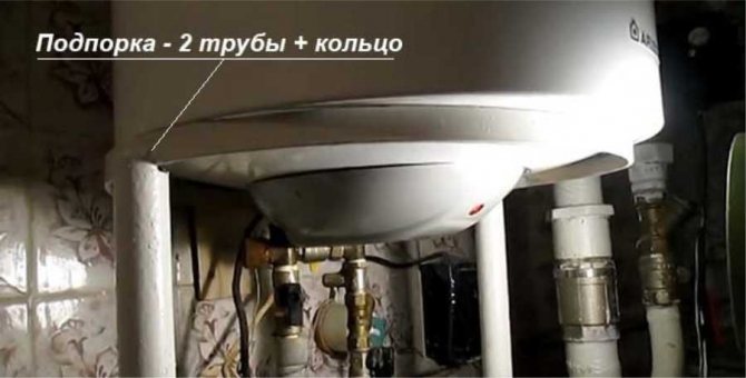 Монтаж на котел