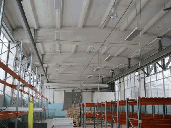 Инсталиране на инфрачервен нагревател на тавана