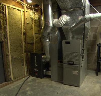 монтаж на метална печка в къщата